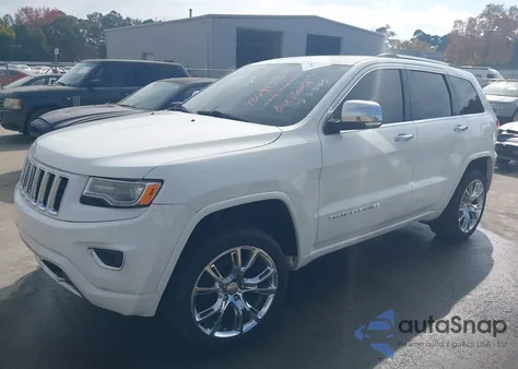 2014 Jeep Grand Cherokee Overland из США, поврежденный, VIN 1C4RJFCT9EC105137